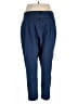 Melissa McCarthy Seven7 Solid Blue Casual Pants Size 18W - photo 2