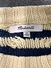 Madewell Stripes Blue Pullover Sweater Size XS - photo 7