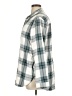 Jachs Girlfriend Plaid Gray 3/4 Sleeve Button-Down Shirt Size XL - photo 5