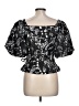 Jonathan Simkhai Black Short Sleeve Blouse Size 10 - photo 2