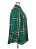Cato Plaid Green 3/4 Sleeve Button-Down Shirt Size 18 - 20 - photo 4