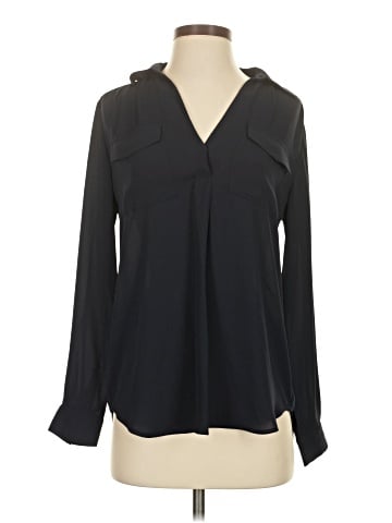 Ann Taylor Long Sleeve Blouse (view 1)