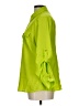 MICHAEL Michael Kors 100% Polyester Solid Green 3/4 Sleeve Blouse Size L - photo 5