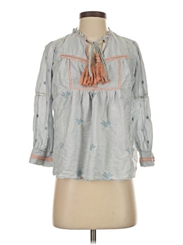 Let Me Be 3/4 Sleeve Blouse (view 1)