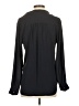 Ann Taylor 100% Polyester Black Long Sleeve Blouse Size XS - photo 2