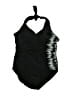 Miraclesuit Tie-dye Black One Piece Swimsuit Size 14 - photo 1