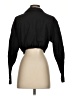 A.L.C. 100% Cotton Black 3/4 Sleeve Blouse Size 4 - photo 2