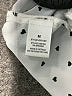 LYNN Ryan Polka Dots White 3/4 Sleeve Blouse Size M - photo 8