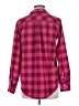 Vineyard Vines Performance 100% Polyester Checkered-gingham Burgundy Long Sleeve Blouse Size 6 - photo 2