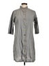 Unbranded 100% Polyester Gray Casual Dress Size L - photo 1