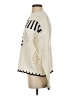 Anna-kaci 100% Acrylic Graphic Ivory Cardigan Size S - photo 5