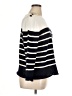St. John Stripes White Pullover Sweater Size XL - photo 4