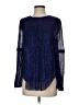 Moulinette Soeurs Blue Long Sleeve Blouse Size S - photo 1