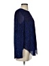 Moulinette Soeurs Blue Long Sleeve Blouse Size S - photo 4