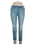 Gap Outlet Hearts Blue Jeans Size 12 - photo 1