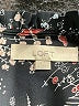 Ann Taylor LOFT 100% Polyester Paisley Black Long Sleeve Blouse Size M - photo 7