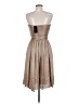 BCBGMAXAZRIA Tan Cocktail Dress Size 8 - photo 2