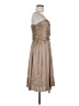 BCBGMAXAZRIA Tan Cocktail Dress Size 8 - photo 4