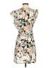 Auguste 100% Rayon Floral Gray Cocktail Dress Size 4 - photo 2