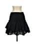 Unbranded Solid Black Casual Skirt Size XS (estimated) - photo 1