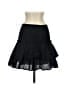 Unbranded Solid Black Casual Skirt Size XS (estimated) - photo 2
