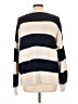 Moon & Madison Stripes Ivory Pullover Sweater Size L - photo 2
