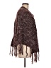 Frazzle Burgundy Poncho One size - photo 4