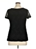 G Collection Black Short Sleeve Top Size 1X - photo 2