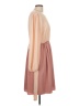 Haptics 100% Polyester Color Block Tan Casual Dress Size L - photo 4