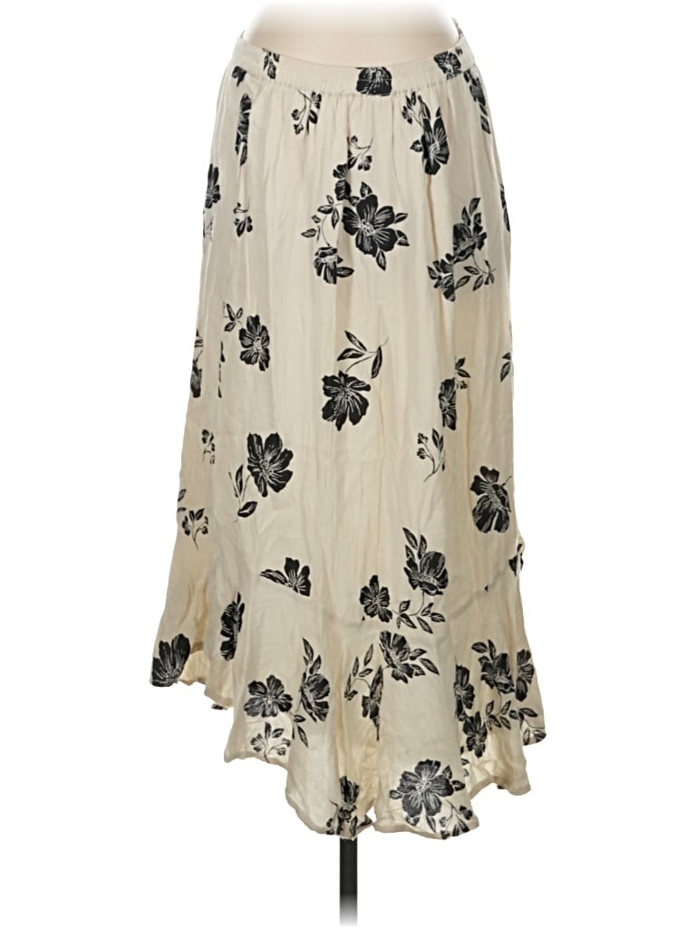 Pre-owned Amuse Society Casual Skirt In Ivory