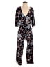 American Eagle Outfitters Floral Black Jumpsuit Size XXS - photo 1