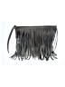 Jennifer Haley 100% Leather Gray Brown Leather Clutch One size - photo 1