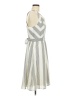 Maurices 100% Polyester Chevron-herringbone Gray Casual Dress Size 9 - photo 4
