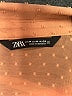 Zara 100% Polyester Tan Orange Casual Dress Size M - photo 6