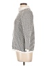 Karen Scott 100% Cotton Polka Dots White Pullover Sweater Size L - photo 5