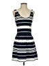 J.Crew Stripes Blue Casual Dress Size XS - photo 1
