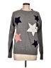 Unbranded Stars Gray Pullover Sweater Size L - photo 1