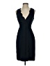 J.Crew 100% Polyester Solid Black Cocktail Dress Size 00 - photo 1