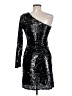 Renvy 100% Polyurethane Silver Cocktail Dress Size M - photo 2