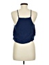 Forever 21 100% Rayon Blue Sleeveless Blouse Size M - photo 2