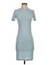 Primark Solid Blue Casual Dress Size 4 - photo 1