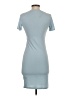 Primark Solid Blue Casual Dress Size 4 - photo 2