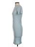 Primark Solid Blue Casual Dress Size 4 - photo 5