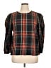 J.Crew 100% Cotton Black 3/4 Sleeve Blouse Size XL - photo 1