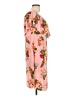 Assorted Brands 100% Polyester Floral Pink Casual Dress Size L - photo 4