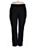Women With Control Solid Black Active Pants Size 2X - photo 1