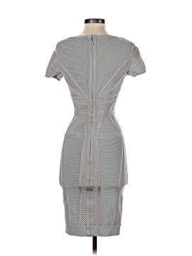 slim fit dress slacks Vintage 00s Gray Herve Leger Bandage Dress-Small – ChicCityVintage main image 1