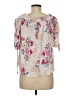 Annabelle Ivory Short Sleeve Blouse Size M - photo 2