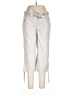 IZOD 100% Cotton Ivory Casual Pants Size 8 - photo 1