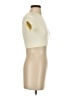 Unbranded Ivory Short Sleeve Top Size S - photo 4